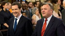George Osborne and Ed Balls co-host the 'Political Currency' podcast 