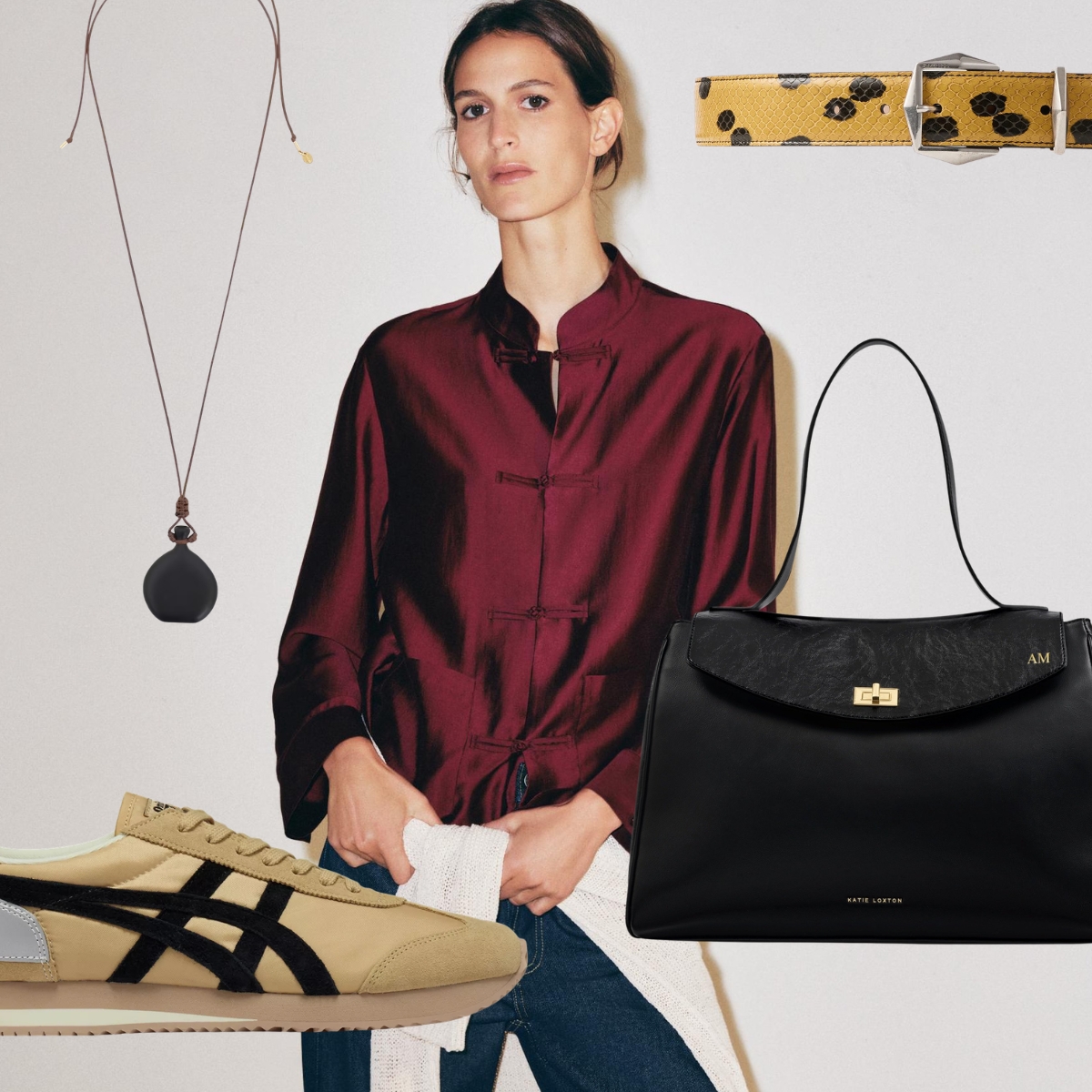 New in products from Zara, Onitsuka Tiger, Hush, Jimmy Choo, Katie Loxton