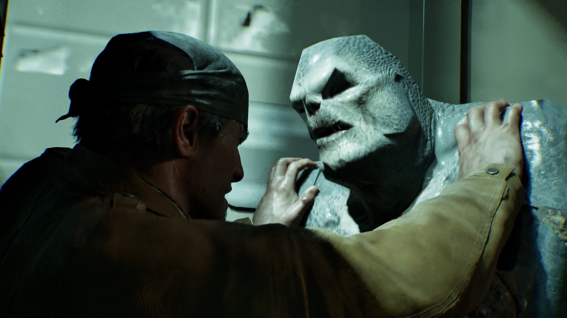 A scene from Gears of War E-Day.