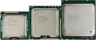 Fast, faster, Sandy Bridge-E: Socket LGA 1155, socket LGA 1366 and the latest socket 2011 – ironically released in the year 2011.