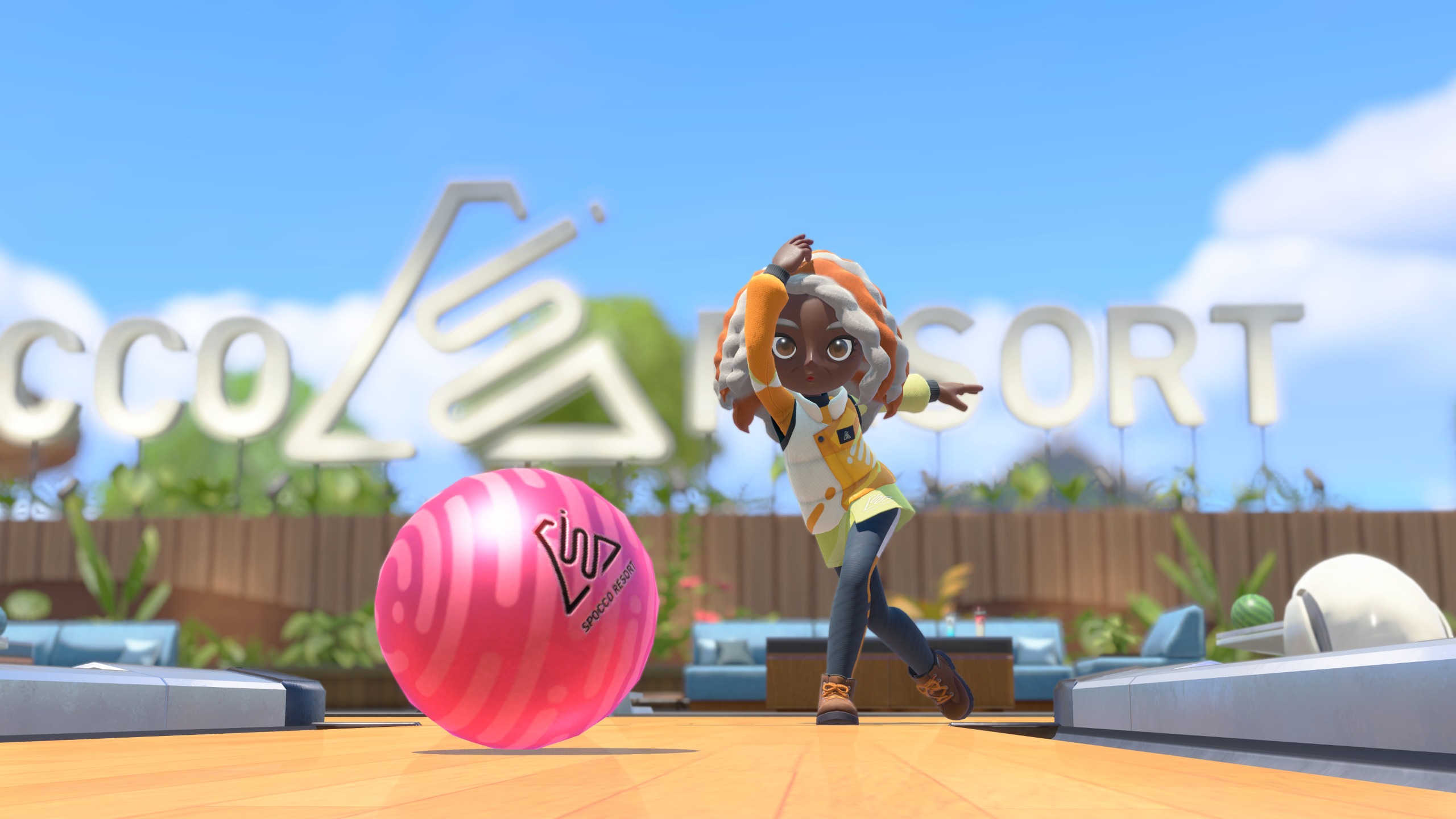 Screenshots from Nintendo Switch Sports Resort