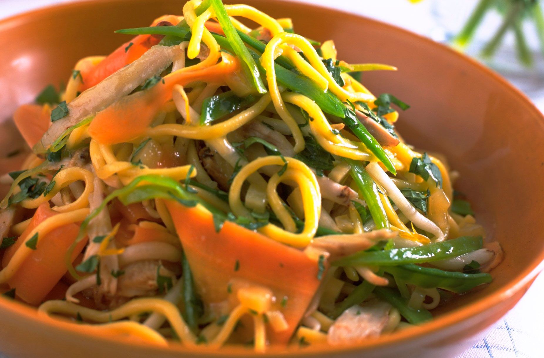 Ching-He Huang's peanut chicken noodle salad recipe