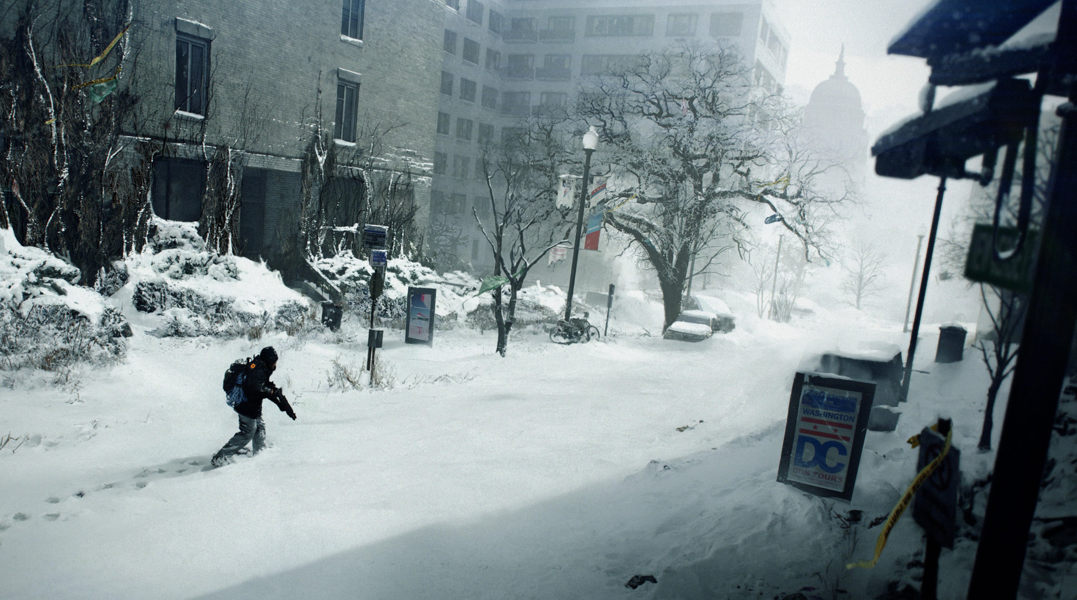 Teaser image of The Division 2 with a new snow scene