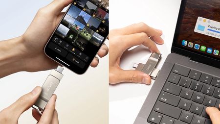 Lexar D40E 128GB Dual USB 3.2 Gen 1 Type-C Jump Drive