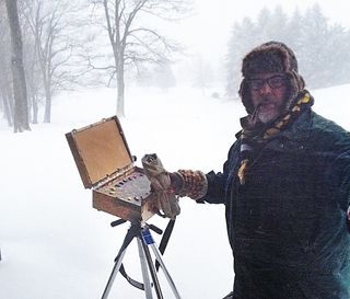 When it’s really bitter, I put hand warmers in my gloves, boots and under my hat