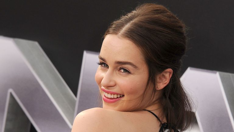 Emilia Clarke Arrived at HBO's 'My Dinner With Herve' Premiere In a ...