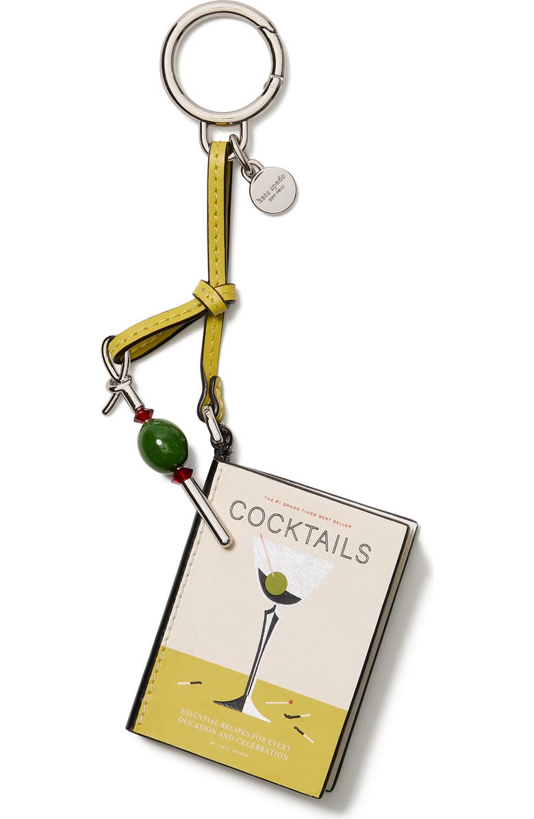 Charmed Cocktail Leather Bag Charm