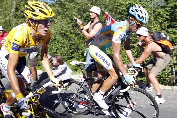 Wherever Contador went, Schleck was sure to follow.