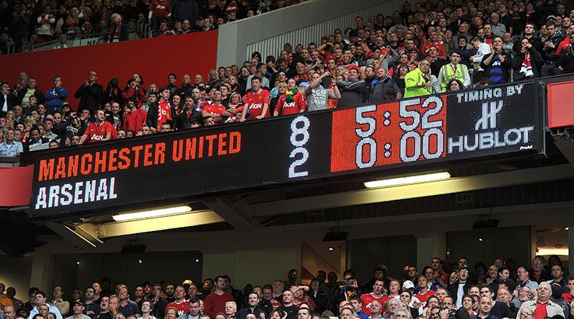 Man Utd 8-2 Arsenal