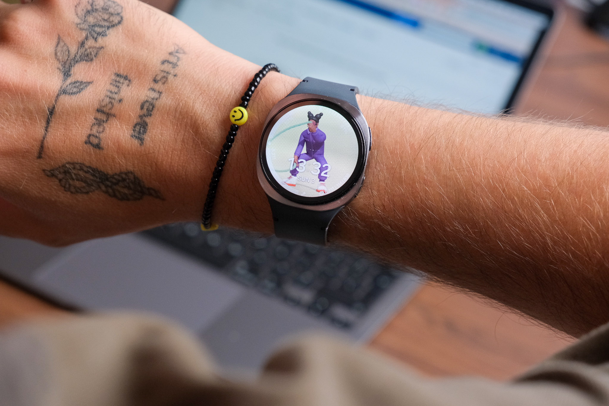 Samsung Galaxy Watch 8 on wrist