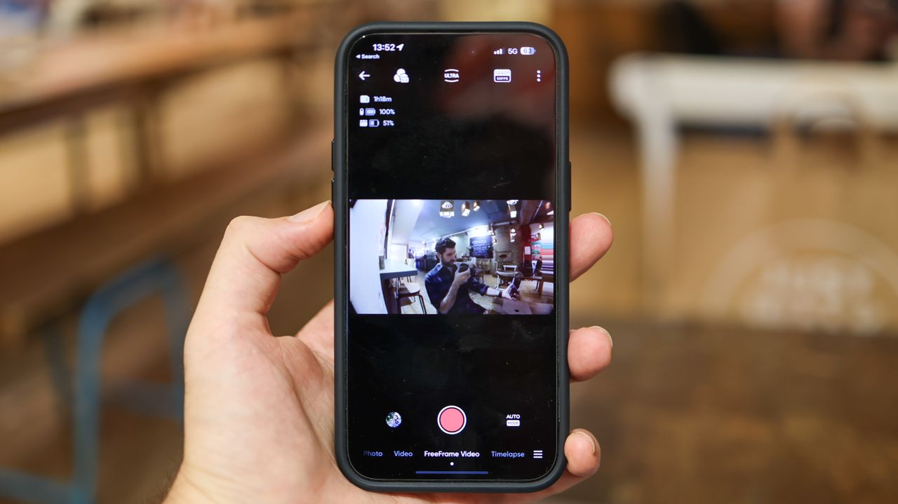 A photo of the Insta360 Go 3 action camera