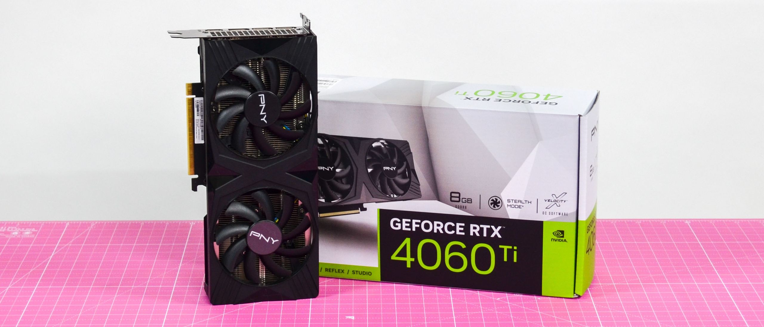 PNY GeForce RTX 4060 Ti 8GB　(未開封品） PNY GeForce RTX 4060 8GB XLR8 ゲーミング VERTO トリプルファン-PNY