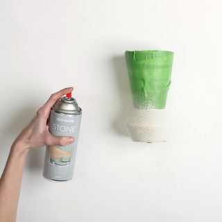 take your chosen can of rust oleum spray paint