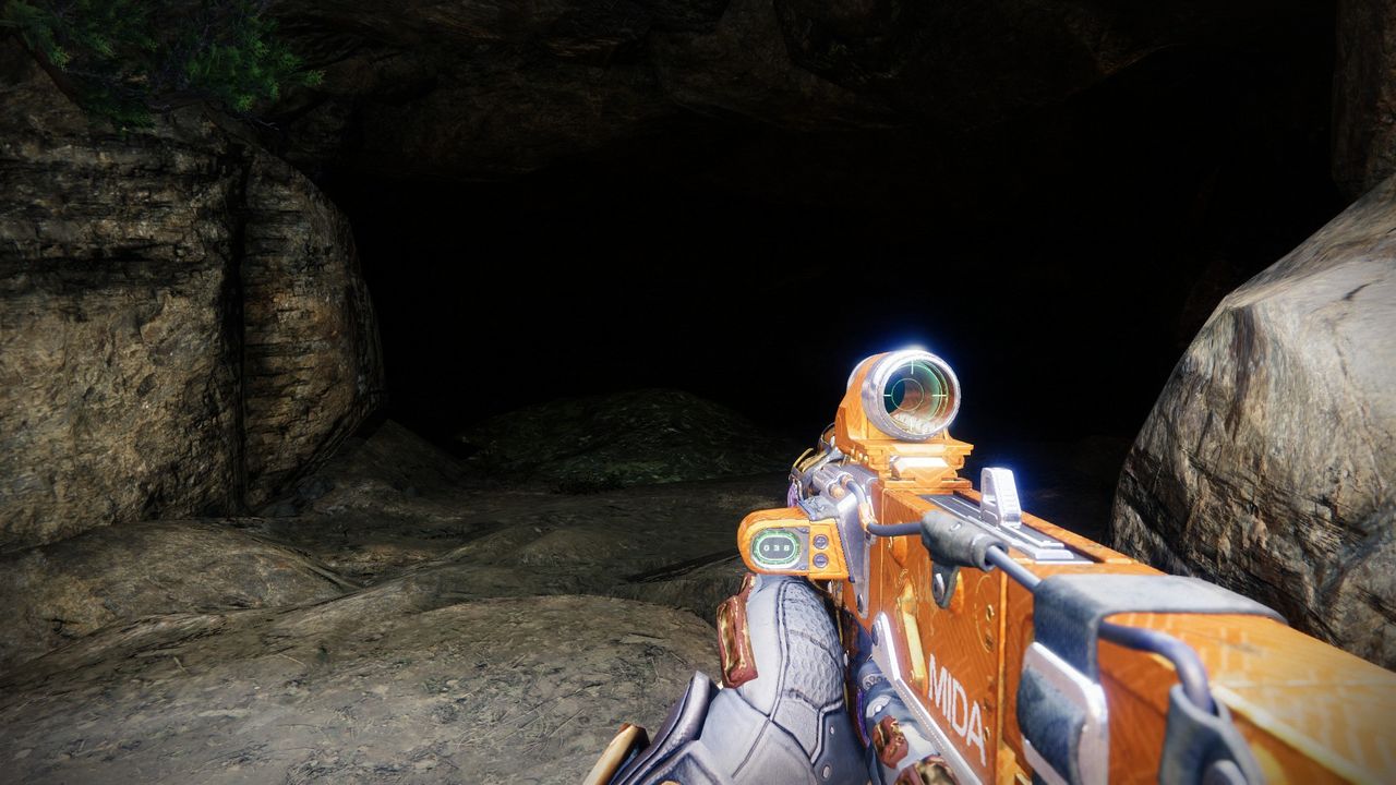 Destiny 2 Cryptic Quatrains burial mound in cave
