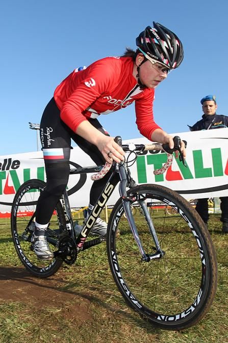 Swiss champion Jasmin Achermann (Rapha-Focus)