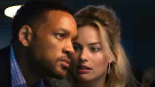 will smith and margot robbie in focus