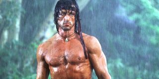 Sylvester Stallone as John Rambo in Rambo: First Blood Part II
