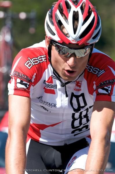 Paul Mach (Bissell) a relieved winner