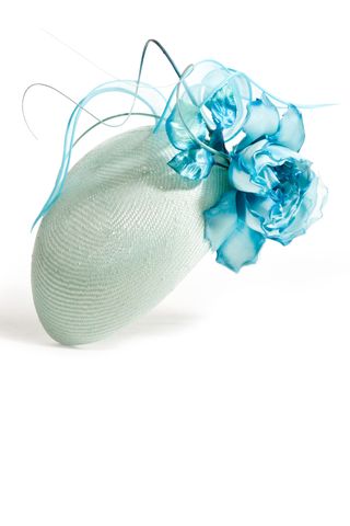 Jane Taylor Millinery Calla Straw Beret With Handmade Silk Rose, £665