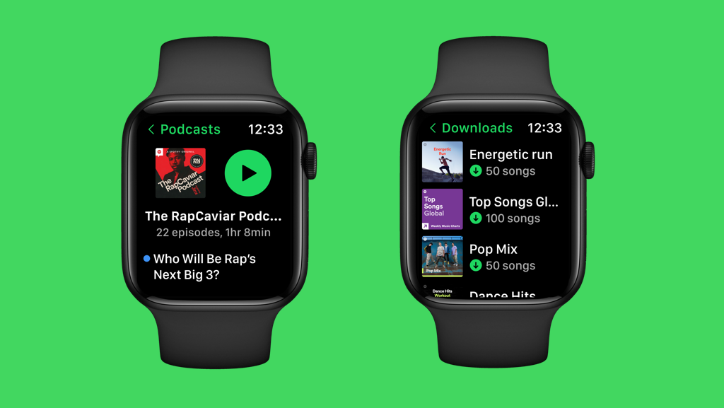 Spotify on Apple Watch