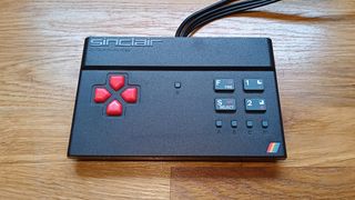 Best retro game consoles; a photo of the ZX Spectrum Vega on a wooden table