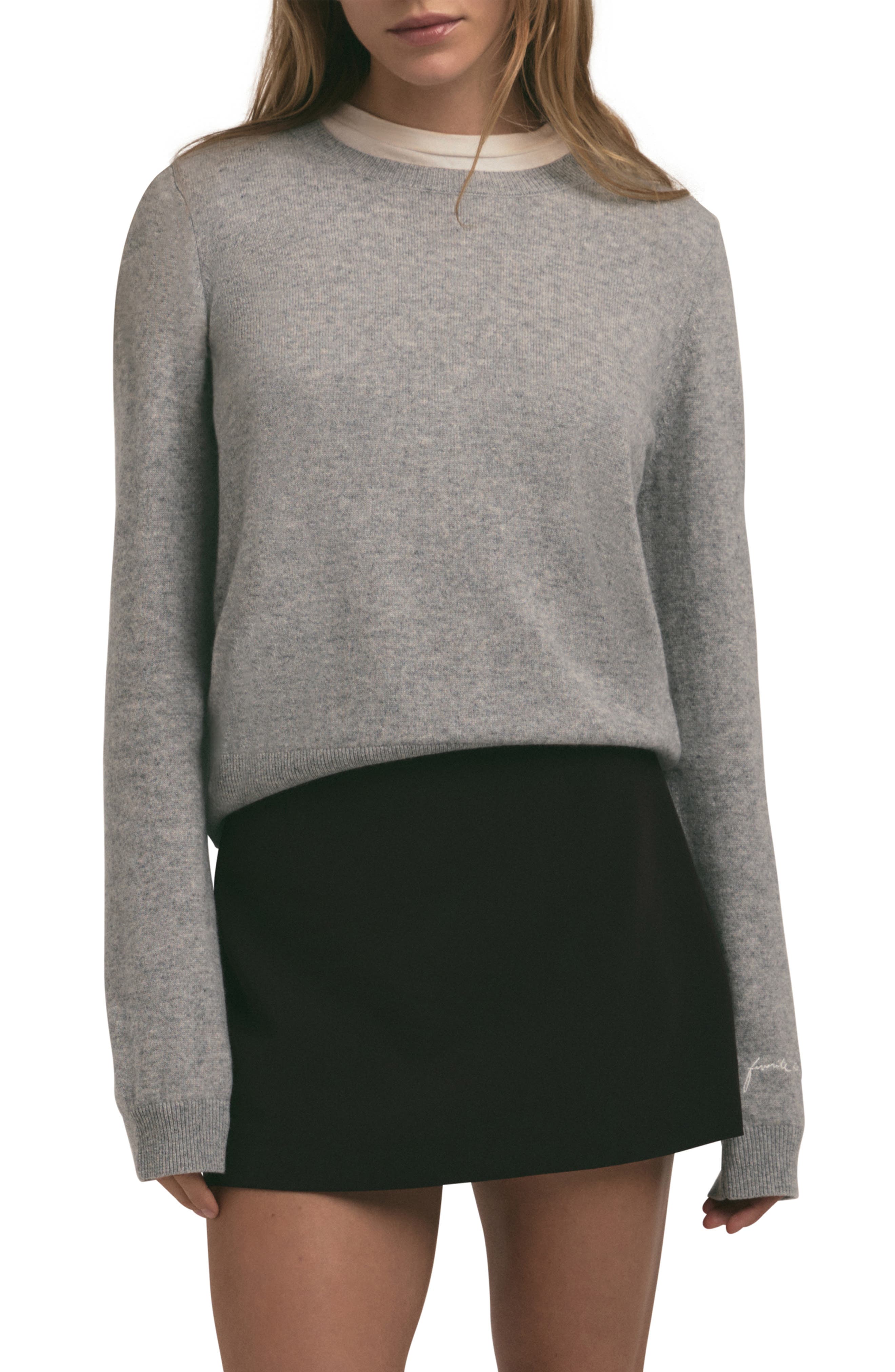 Favorite Daughter, Cashmere Crewneck Sweater