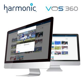 Screens show Harmonic VOS 360