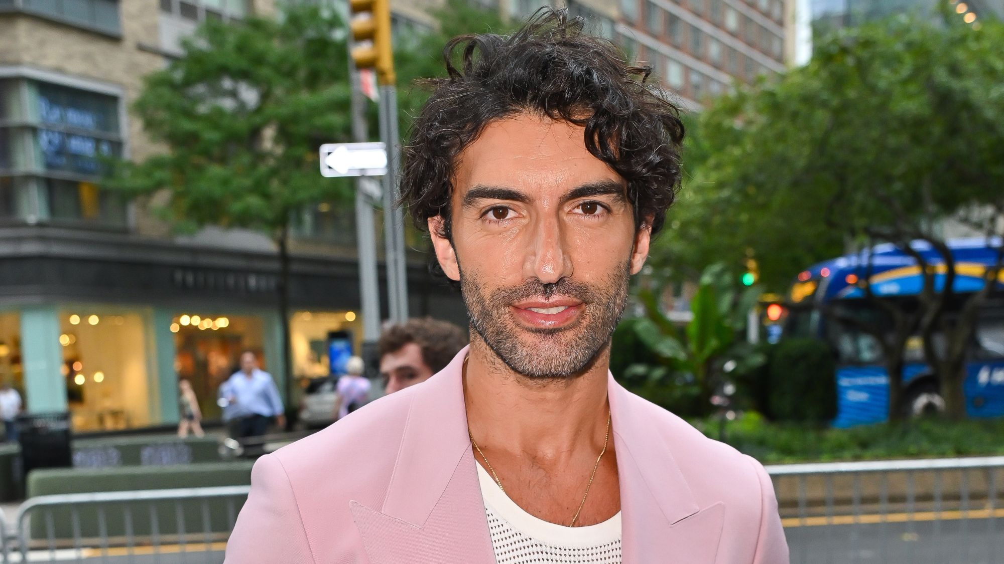 Justin Baldoni attends the 'It Ends With Us' premiere