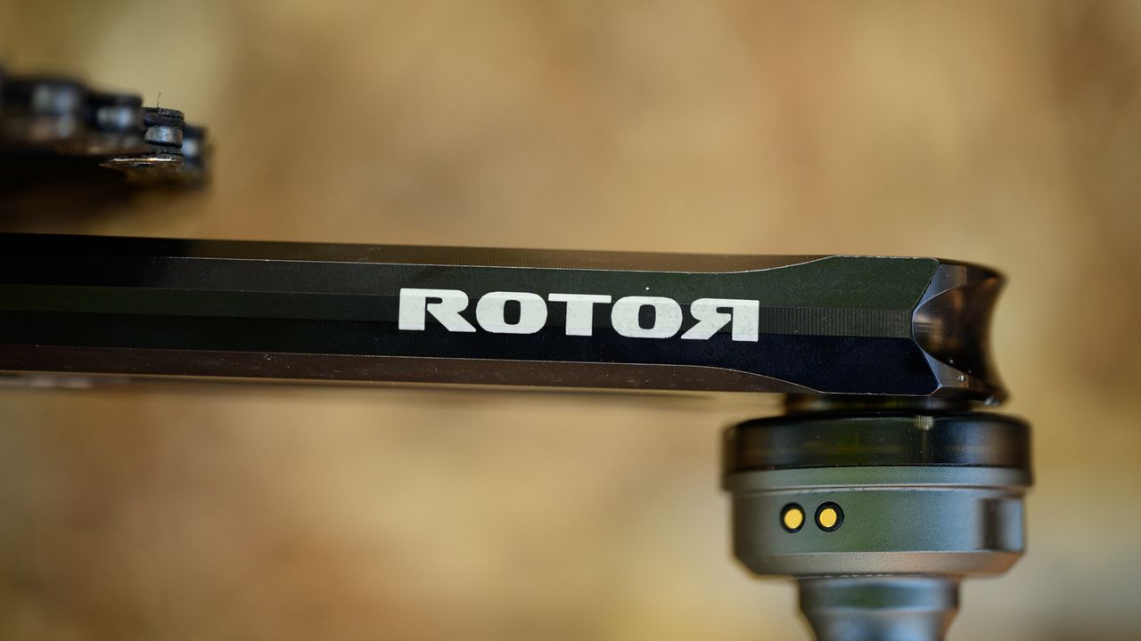 Rotor 2INpower SL view showing side of crank arm
