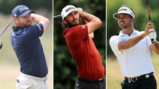 Jordan Smith, Max Homa and Jason Day hold their finishes on golf shots