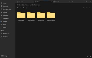 UWP Files Preview Tabs
