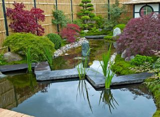 japanese garden ideas water feature