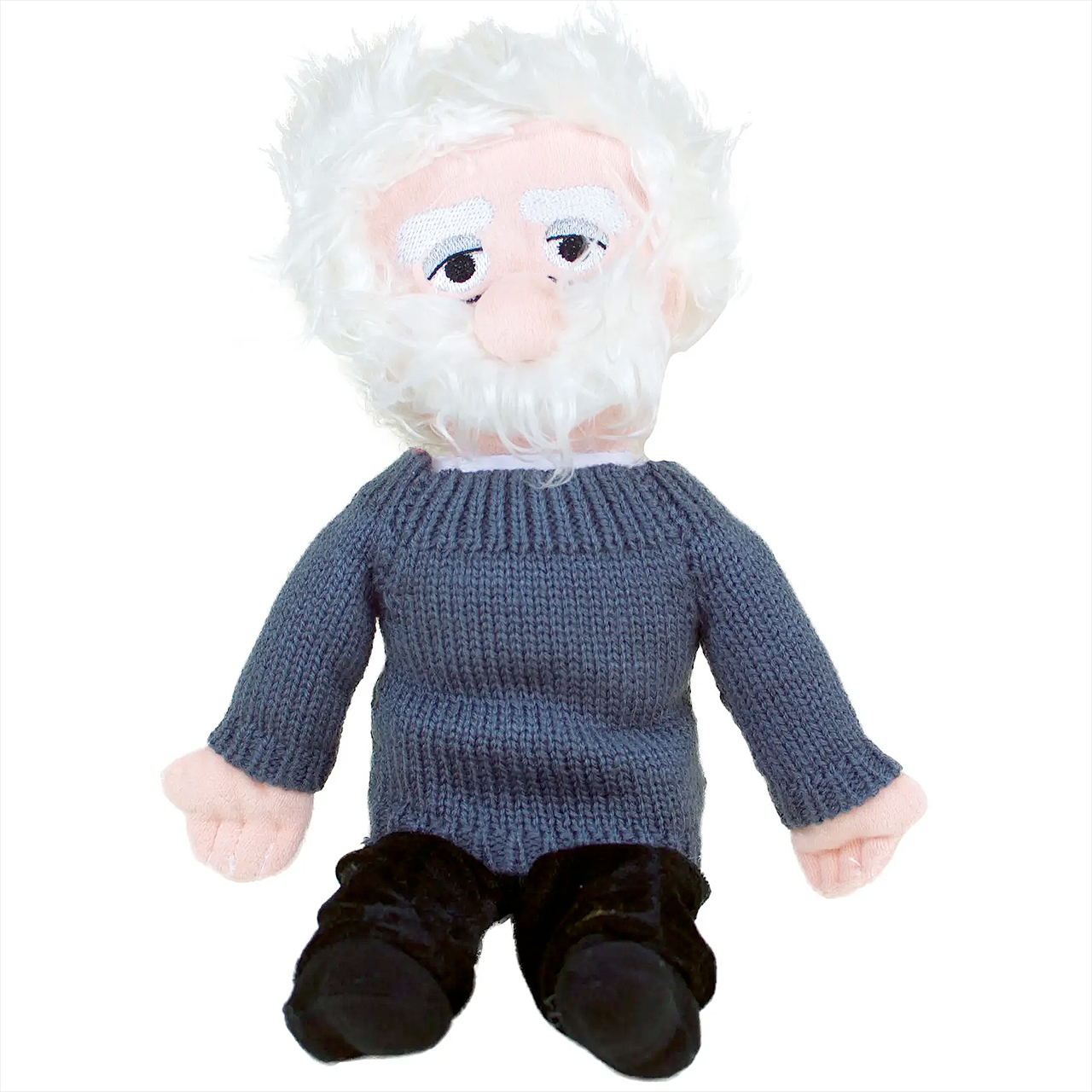 The Albert Einstein Little Thinker plush doll, from The Unemployed Philosophers Guild, was flown by the SpaceX Crew-5 astronauts as their zero-g indicator.