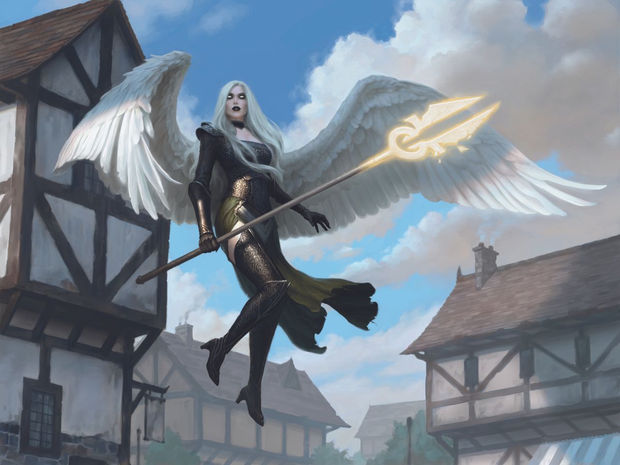 Archangel Avacyn captured in all her heavenly glory by James Ryman
