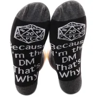 Dungeons and Dragons DM Socks: was £16.99, now £13.59 at Amazon