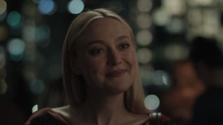 Dakota Fanning smiling in a flashback in All Her Fault episode 1