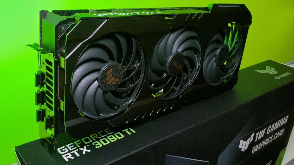 Asus TUF RTX 3090 Ti graphics card