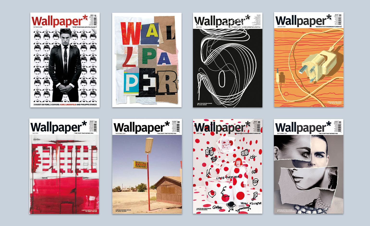 25 iconic Wallpaper* magazine cover designs by artists | Wallpaper