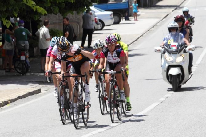 A small breakaway group managed to gain a few seconds, but that was the story for attacks all day