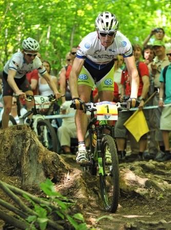 Jose Antonio Hermida (Multivan Merida) in the Snakepit at Offenburg