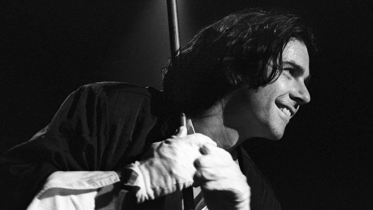 Steve Hogarth onstage, 1990