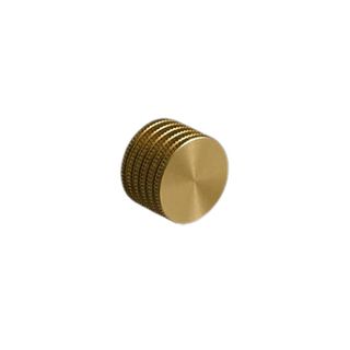 Dowsing & Reynolds brass knurled knob