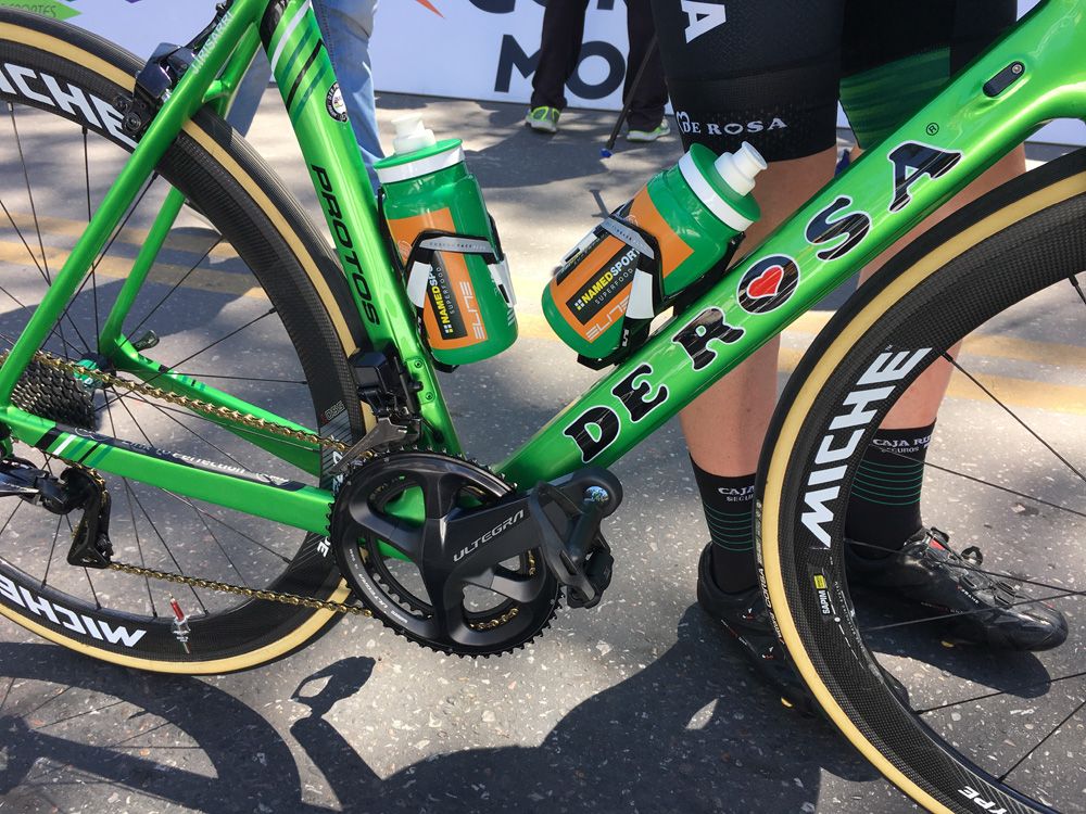 The Caja Rural have on problem with using Shimano Ultegra