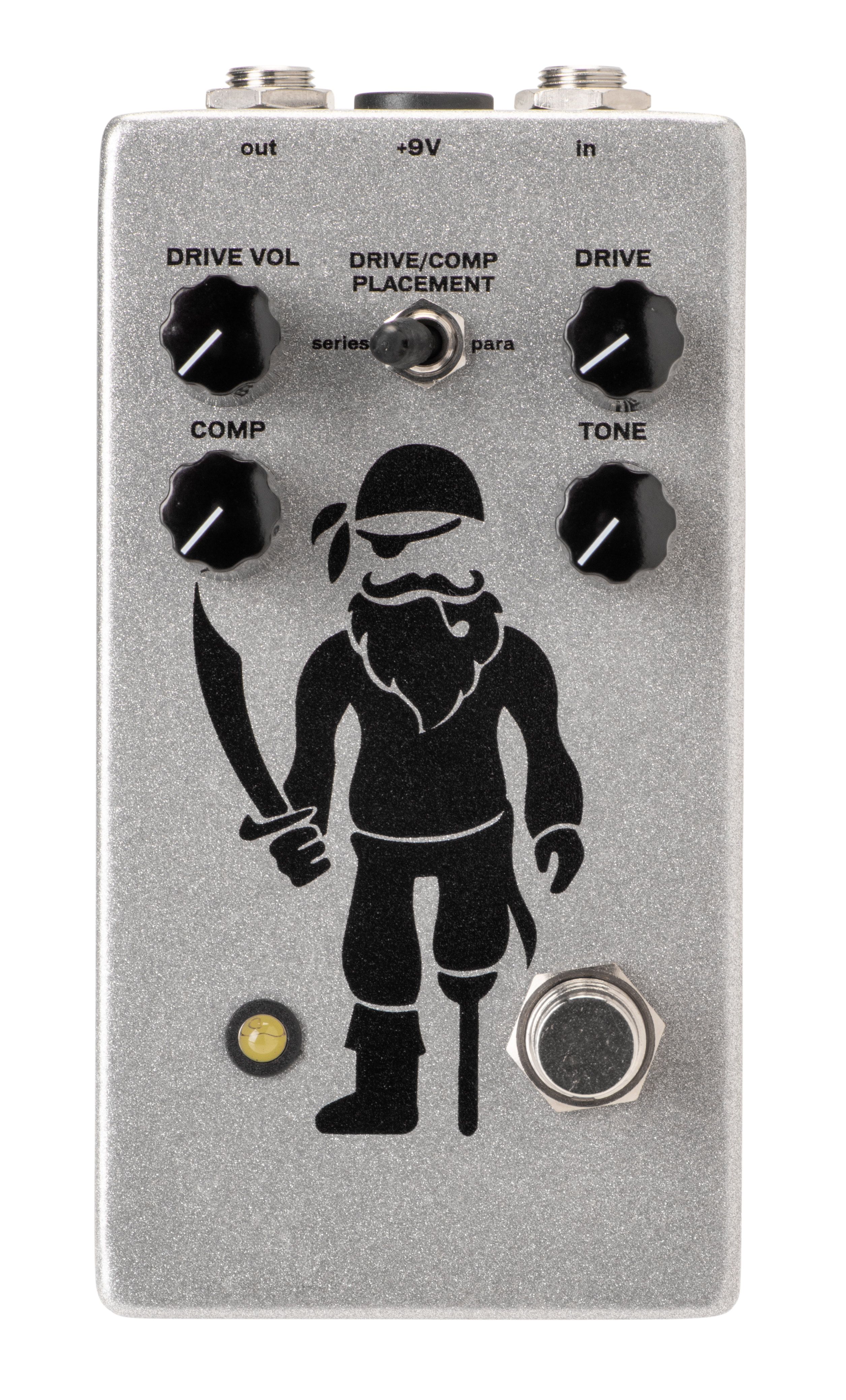 Pirate Guitar Effects Unveils New Peg Leg Overdrive and Compressor