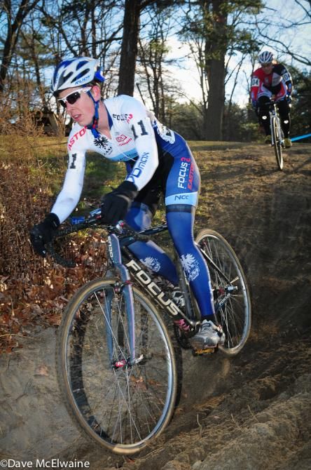 Christina Birch (JAM Fund-NCC) was having a brilliant race
