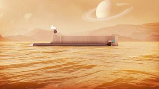 The submarine probe will navigate Titan's seas of methane and ethane, at temperatures of minus 300 degrees F.