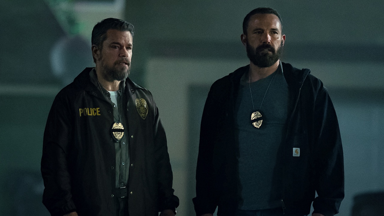 Lieutenant Dane Dumars and Det Sergeant JD Byrne in The Rip