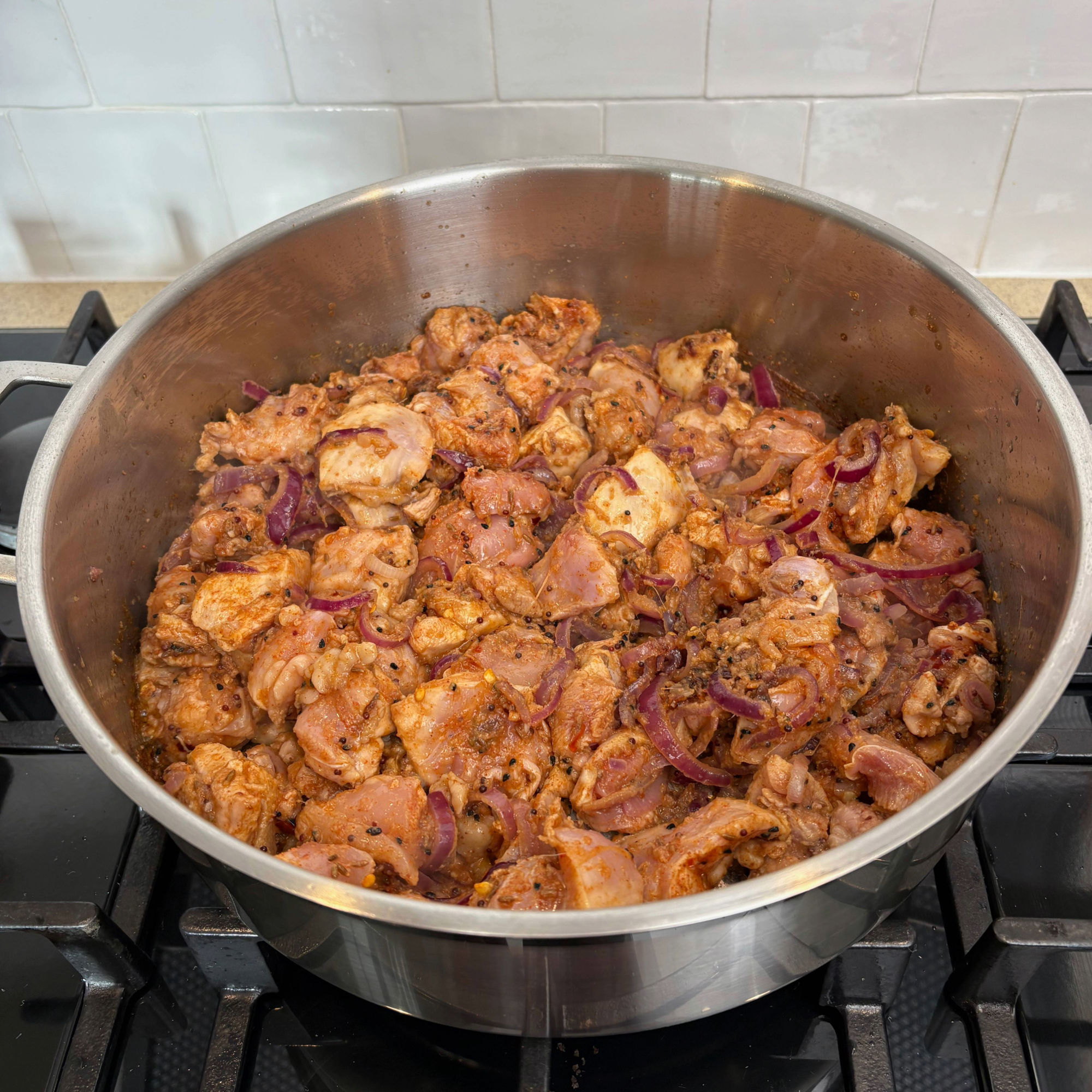 Testing the Tom Kerridge x M&amp;amp;S All in One pan in stainless steel