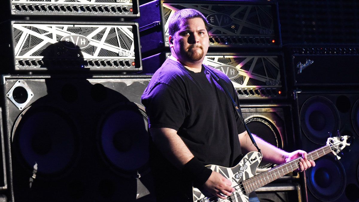 Wolfgang Van Halen of Van Halen performs at Music Midtown at Piedmont Park on September 19, 2015 in Atlanta, Georgia.