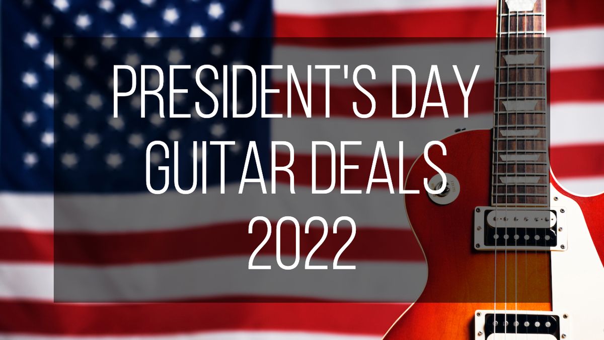 Presidents day store guitar sale